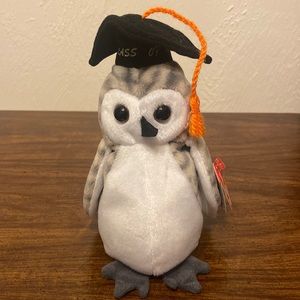 💜5/$16 💜 Rare NWT 1999 Wiser Beanie Baby!